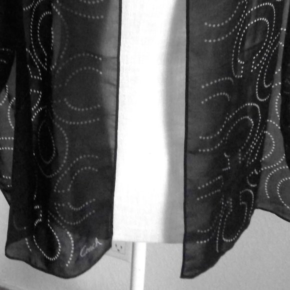 Elegant Coach Scarf - Picture 5 of 5